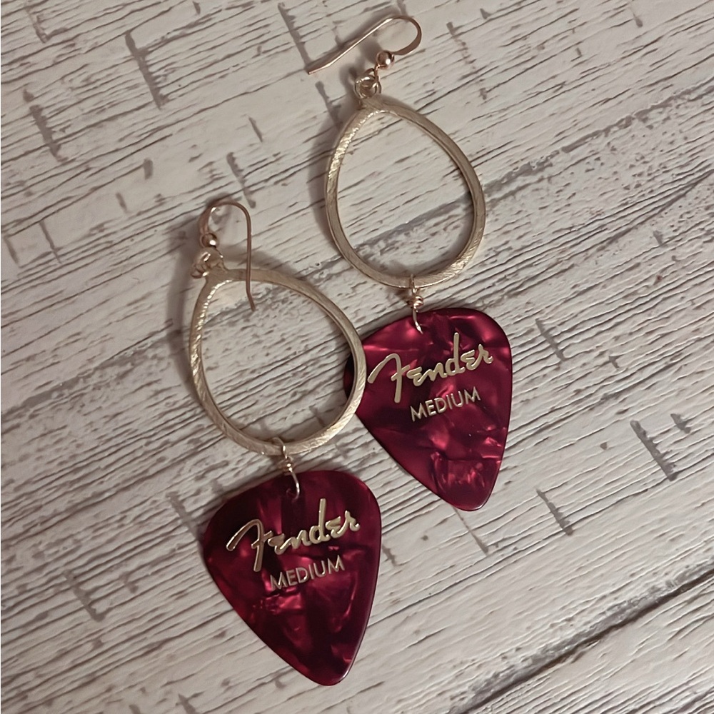 Fender Dangling Earrings